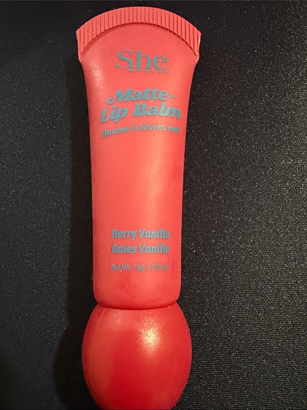 3/$15 🌸 She Makeup Matte Lip Balm - Berry Vanilla